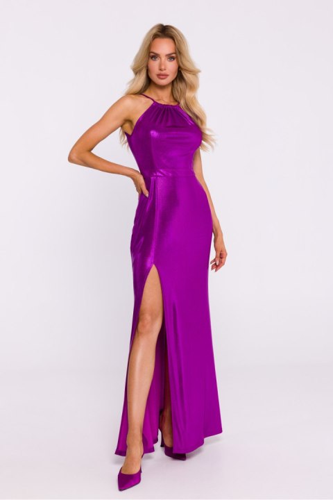Sukienka Model MOE833 Purpura - Moe Sukienka Model MOE833 Purpura - Moe