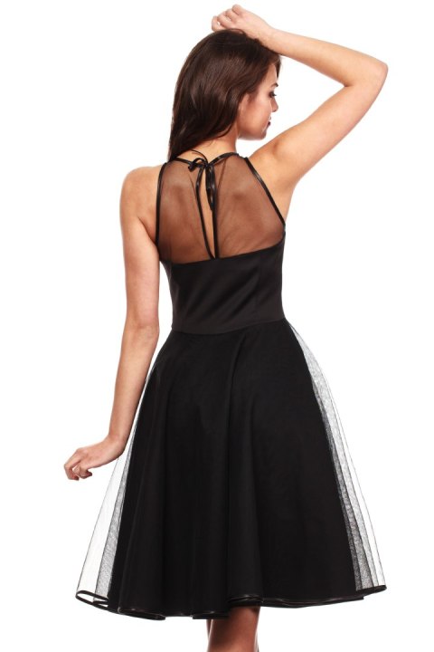Sukienka Model MOE148 Black - Moe Sukienka Model MOE148 Black - Moe