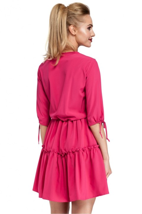 Sukienka Model MOE301 Pink - Moe Sukienka Model MOE301 Pink - Moe