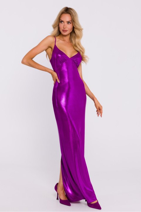 Sukienka Model MOE834 Purpura - Moe Sukienka Model MOE834 Purpura - Moe