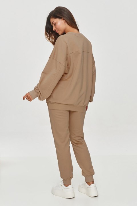 Bluza Damska Model M859 Cappuccino - Makadamia Bluza Damska Model M859 Cappuccino - Makadamia