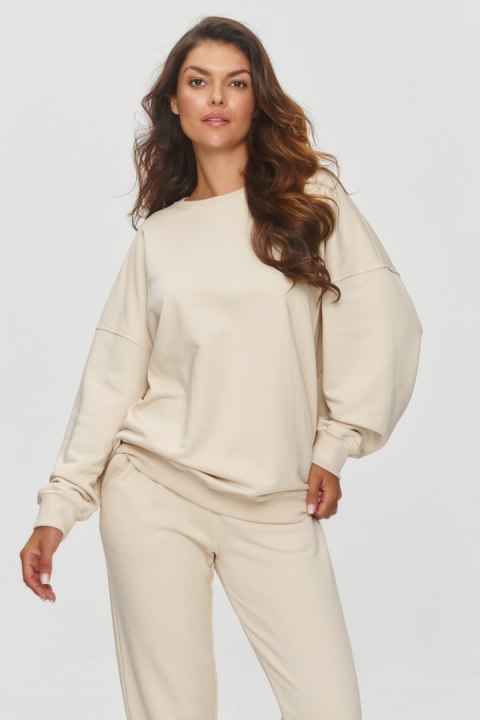 Bluza Damska Model M859 Wanilia - Makadamia Bluza Damska Model M859 Wanilia - Makadamia