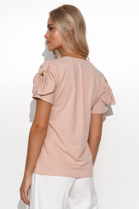Bluzka Model M775 Powder Pink - Makadamia Bluzka Model M775 Powder Pink - Makadamia
