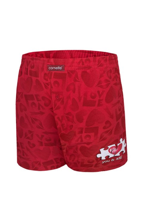 Bokserki Model You Me 2 015/09 Red - Cornette Bokserki Model You Me 2 015/09 Red - Cornette