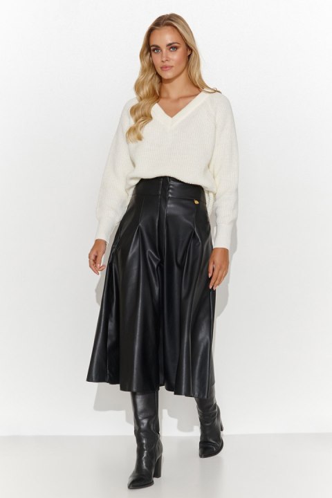 Spódnica Model M811 Black - Makadamia Spódnica Model M811 Black - Makadamia