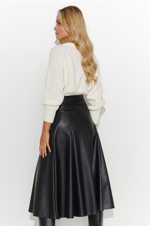 Spódnica Model M811 Black - Makadamia Spódnica Model M811 Black - Makadamia