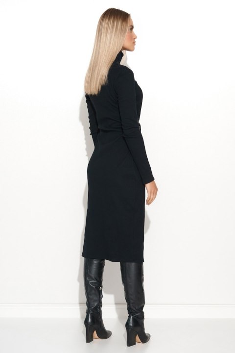 Sukienka Model M689 Black - Makadamia Sukienka Model M689 Black - Makadamia