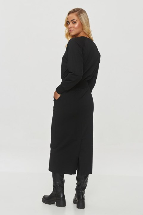 Sukienka Model M842 Black - Makadamia Sukienka Model M842 Black - Makadamia