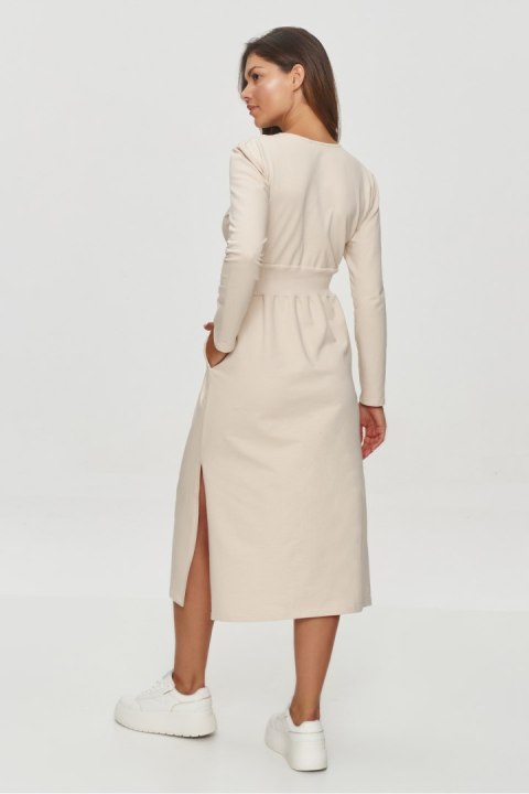 Sukienka Model M844 Light Beige - Makadamia Sukienka Model M844 Light Beige - Makadamia