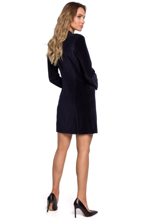Sukienka Model MOE562 Navy - Moe Sukienka Model MOE562 Navy - Moe