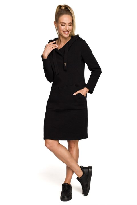 Sukienka Model MOE695 Black - Moe Sukienka Model MOE695 Black - Moe