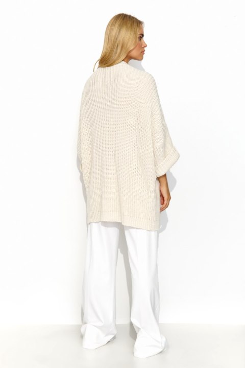 Sweter Kardigan Model S145 Light Beige - Makadamia Sweter Kardigan Model S145 Light Beige - Makadamia