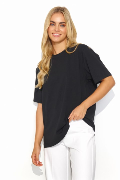 T-shirt Damski Model M826 Black - Makadamia T-shirt Damski Model M826 Black - Makadamia
