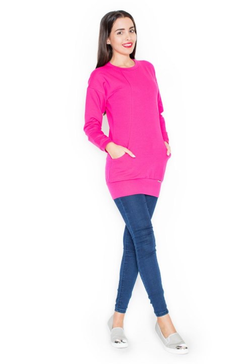 Bluza Damska Model K289 Pink - Katrus Bluza Damska Model K289 Pink - Katrus