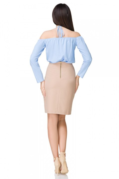 Bluzka model T199/2 Sky Blue - Tessita Bluzka model T199/2 Sky Blue - Tessita