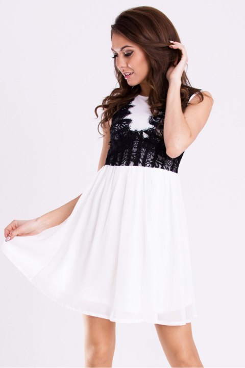 Sukienka Model 17003 White - YourNewStyle Sukienka Model 17003 White - YourNewStyle