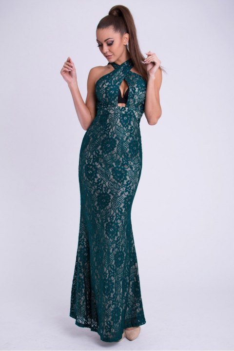 Sukienka Model 17446 Green - YourNewStyle Sukienka Model 17446 Green - YourNewStyle