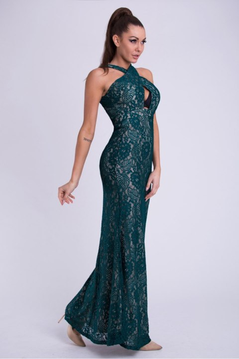Sukienka Model 17446 Green - YourNewStyle Sukienka Model 17446 Green - YourNewStyle
