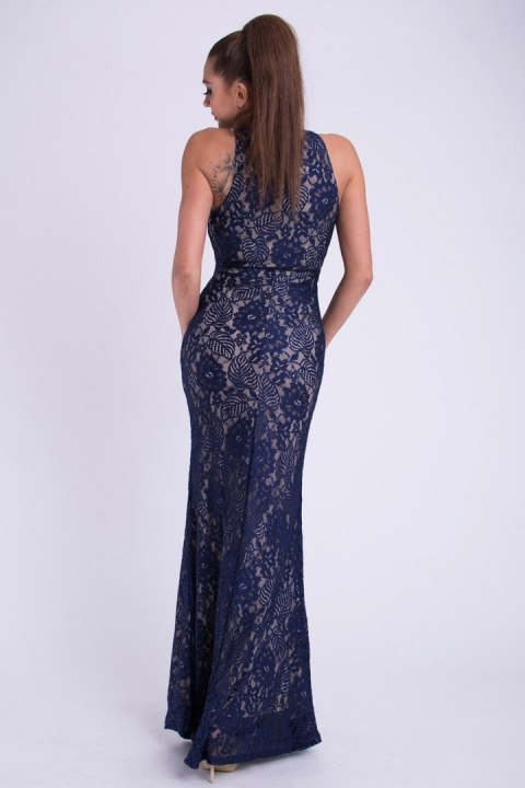 Sukienka Model 17448 Navy - YourNewStyle Sukienka Model 17448 Navy - YourNewStyle