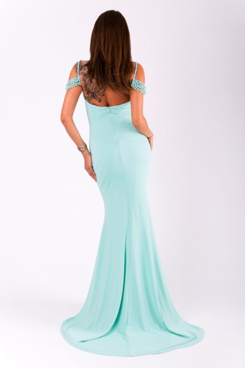 Sukienka Model 18053 Green - YourNewStyle Sukienka Model 18053 Green - YourNewStyle