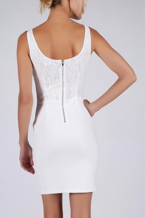 Sukienka Model 18135 White - YourNewStyle Sukienka Model 18135 White - YourNewStyle