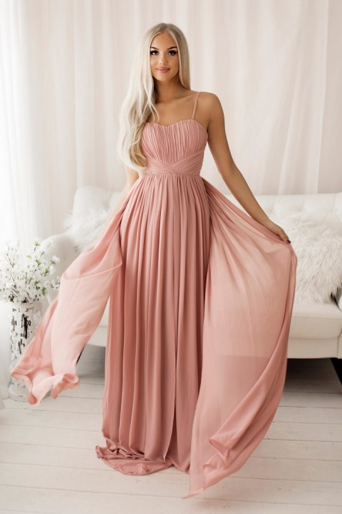 Sukienka Model 18665 Pink - YourNewStyle Sukienka Model 18665 Pink - YourNewStyle