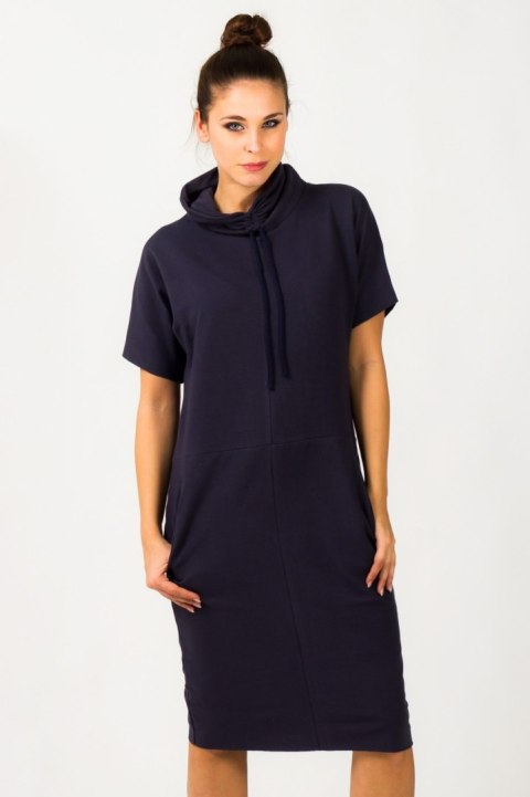 Sukienka Model Irmina 4 Navy - Tessita Sukienka Model Irmina 4 Navy - Tessita