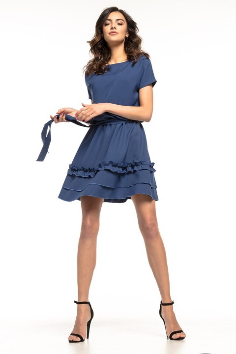 Sukienka Model T267/4 Navy - Tessita Sukienka Model T267/4 Navy - Tessita