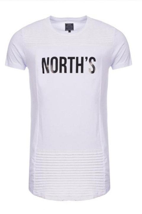 Tshirt Męski Model 17170 White - YourNewStyle Tshirt Męski Model 17170 White - YourNewStyle