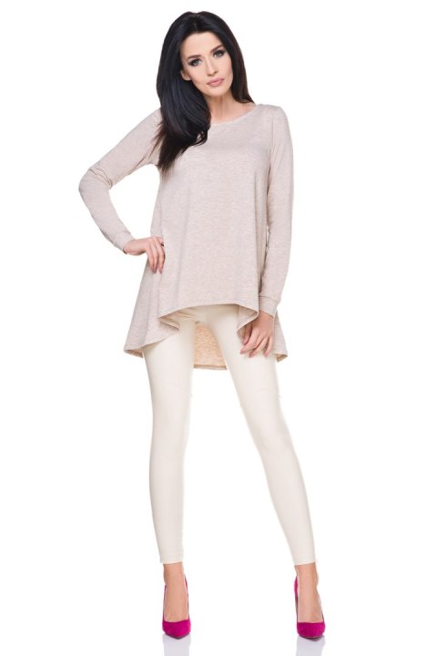 Tunika Model T174 Beige/Gold - Tessita Tunika Model T174 Beige/Gold - Tessita