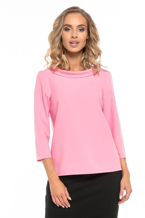 Bluzka Model T243/2 Pink - Tessita Bluzka Model T243/2 Pink - Tessita