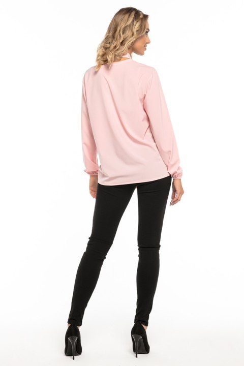 Bluzka Model T244/4 Light Pink - Tessita Bluzka Model T244/4 Light Pink - Tessita