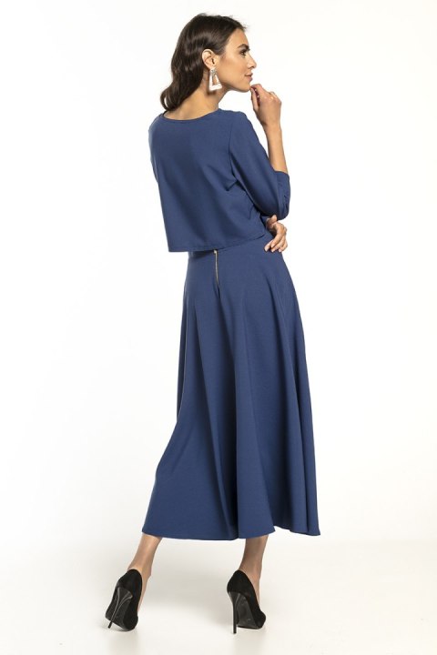 Bluzka Model T286/4 Navy - Tessita Bluzka Model T286/4 Navy - Tessita