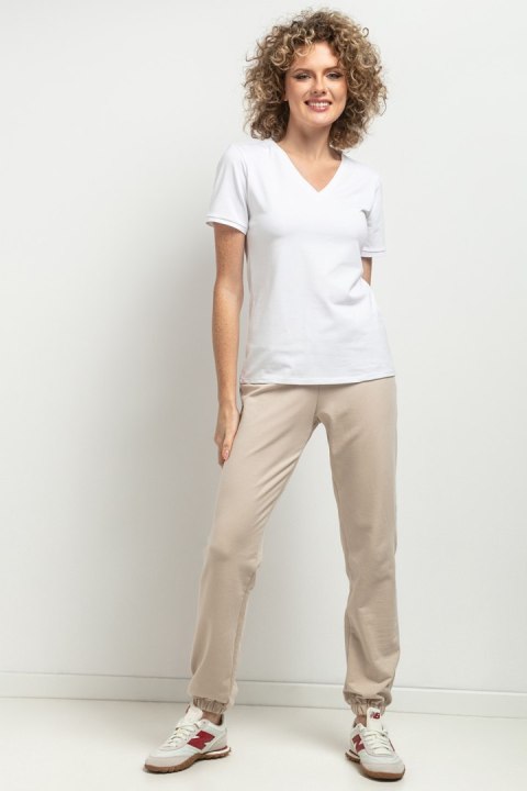 Bluzka Model T394/1 White - Tessita Bluzka Model T394/1 White - Tessita