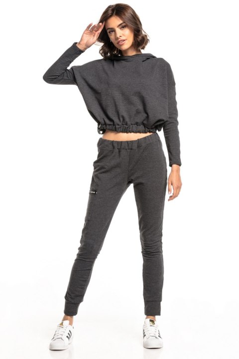 Spodnie Damskie Model T330/3 Dark Grey - Tessita Spodnie Damskie Model T330/3 Dark Grey - Tessita