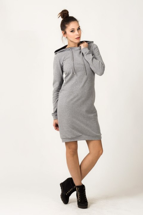 Sukienka Model Beata 2 Light Grey - Tessita Sukienka Model Beata 2 Light Grey - Tessita