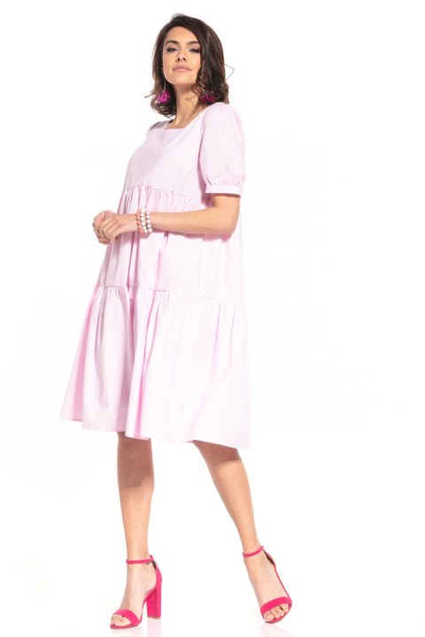 Sukienka Model T338/3 Pink - Tessita Sukienka Model T338/3 Pink - Tessita