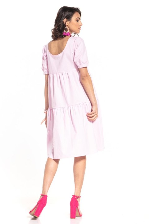 Sukienka Model T338/3 Pink - Tessita Sukienka Model T338/3 Pink - Tessita