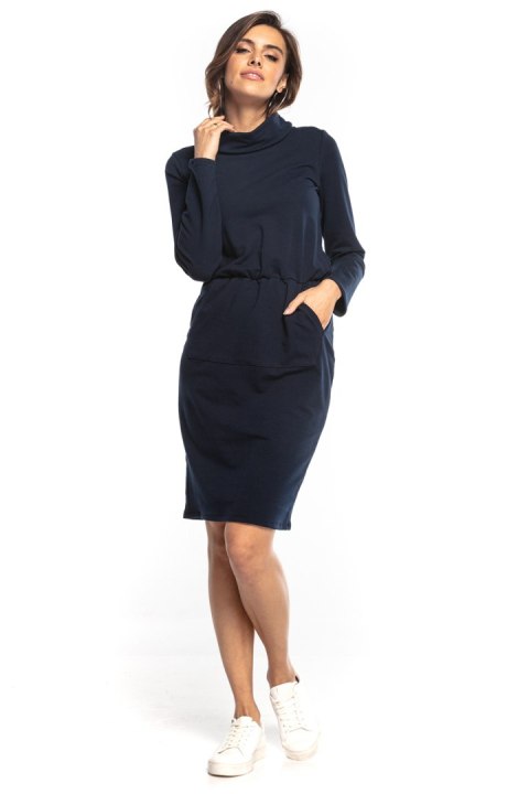 Sukienka Model T358/4 Navy - Tessita Sukienka Model T358/4 Navy - Tessita