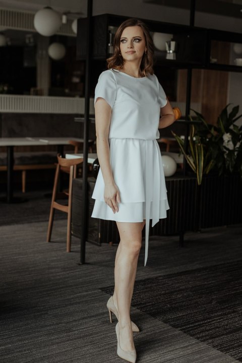 Sukienka Model T374/1 White - Tessita Sukienka Model T374/1 White - Tessita