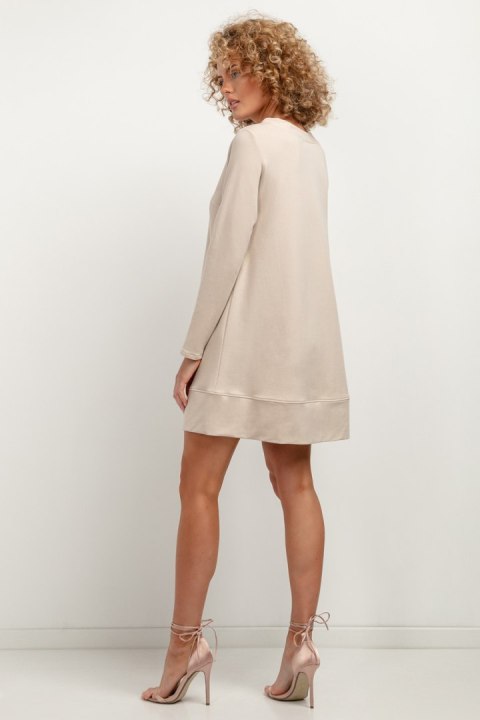 Sukienka Model T378/3 Light Beige - Tessita Sukienka Model T378/3 Light Beige - Tessita