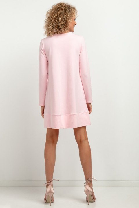 Sukienka Model T378/4 Light Pink - Tessita Sukienka Model T378/4 Light Pink - Tessita