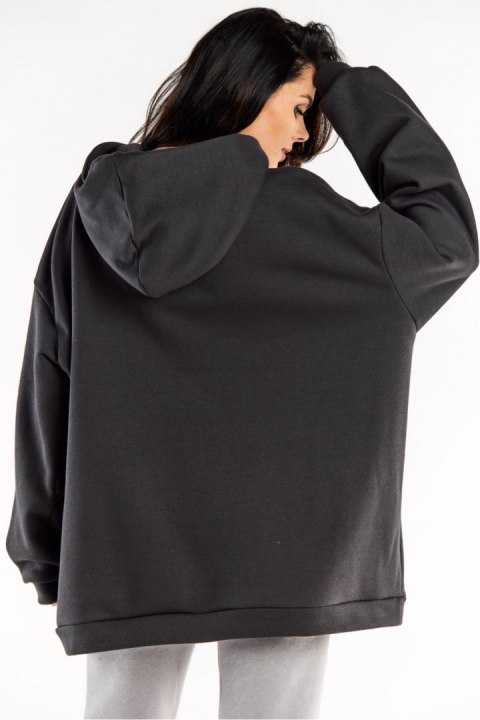 Bluza Damska Model M323 Grafit - Infinite You Bluza Damska Model M323 Grafit - Infinite You