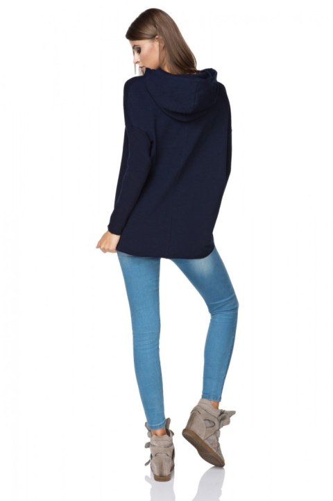Bluza Damska Model T190/3 Navy - Tessita Bluza Damska Model T190/3 Navy - Tessita