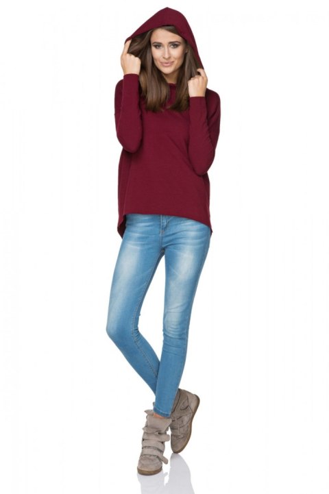 Bluza Damska Model T190/4 Bordo - Tessita Bluza Damska Model T190/4 Bordo - Tessita