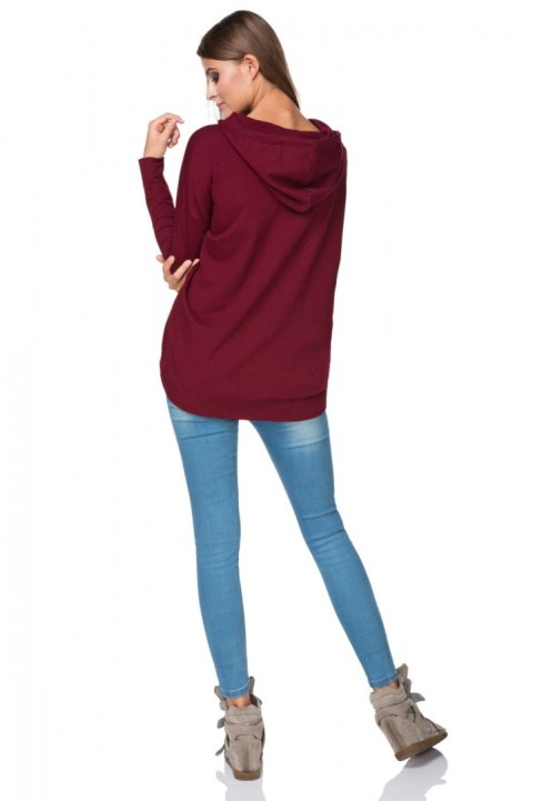 Bluza Damska Model T190/4 Bordo - Tessita Bluza Damska Model T190/4 Bordo - Tessita
