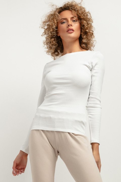 Bluzka Model T387/1 White - Tessita Bluzka Model T387/1 White - Tessita
