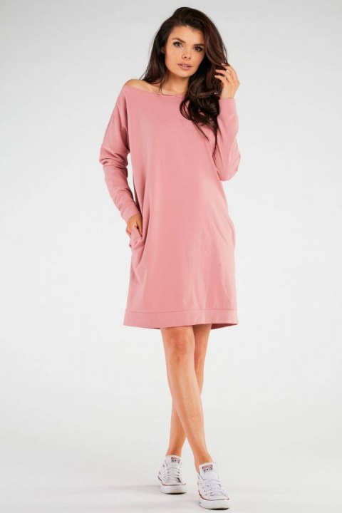 Sukienka Model M257 Pink - Infinite You Sukienka Model M257 Pink - Infinite You