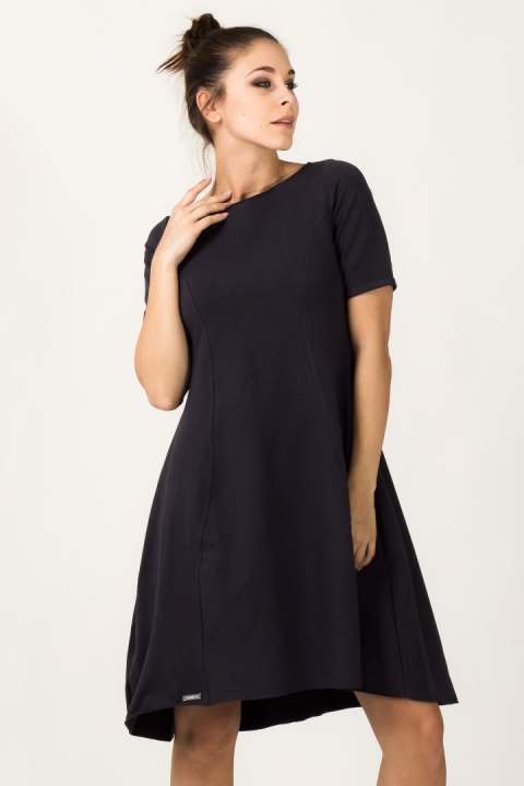 Sukienka Model Nadia 5 Navy - Tessita Sukienka Model Nadia 5 Navy - Tessita
