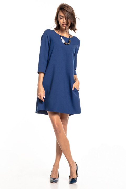 Sukienka Model T326/4 Navy - Tessita Sukienka Model T326/4 Navy - Tessita